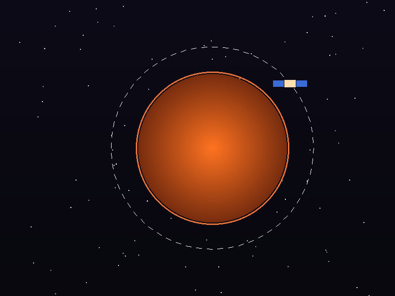 Mars orbit insertion